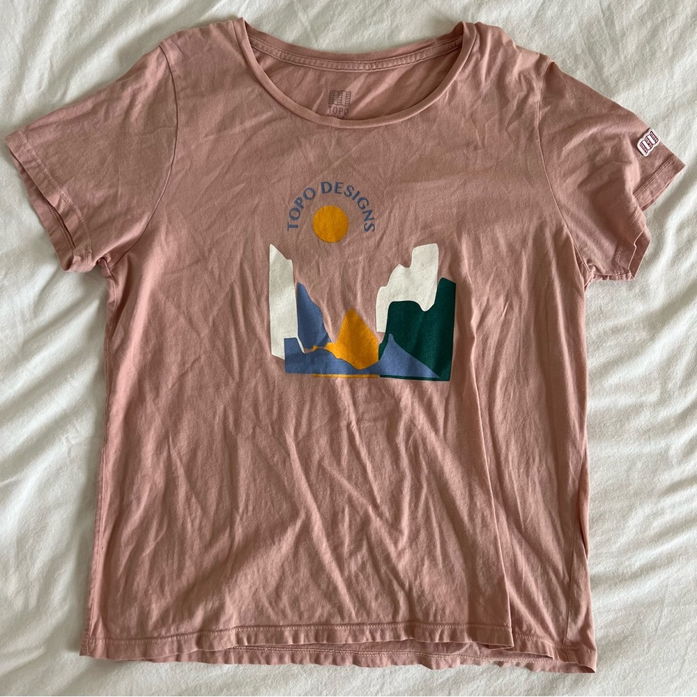 Topo Designs Womens T-Shirt - Large